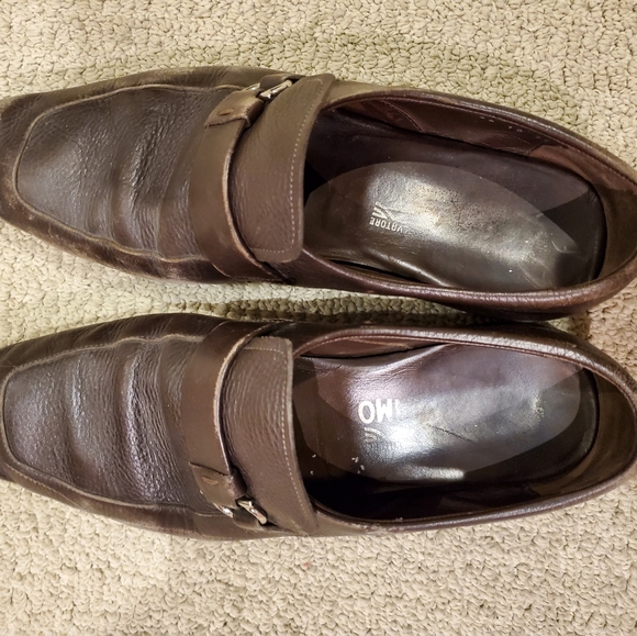Salvatore Ferragamo Men's Leather Loafers - Picture 7 of 15